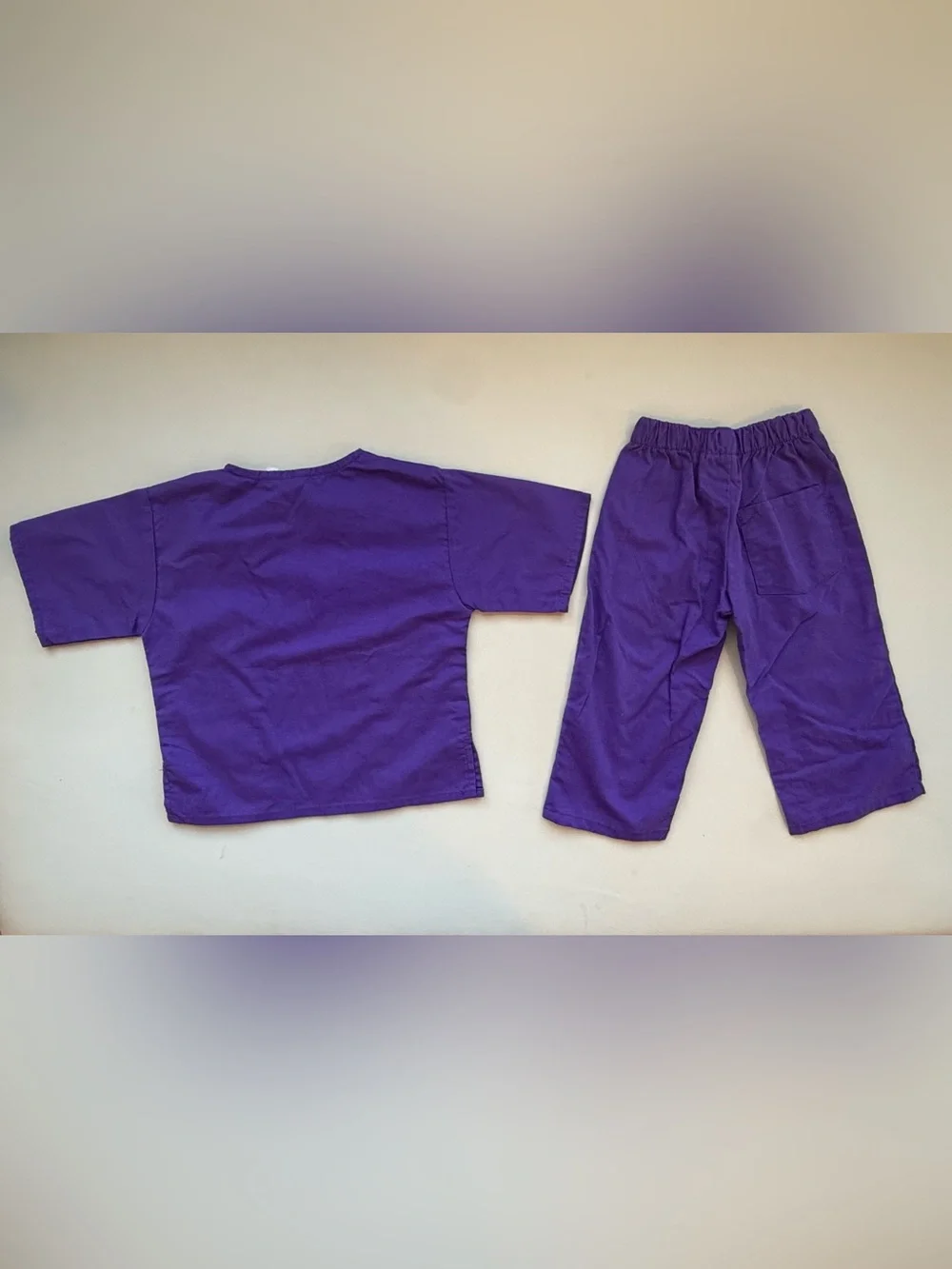 Purple Children’s Scrub Set – 12 Months
